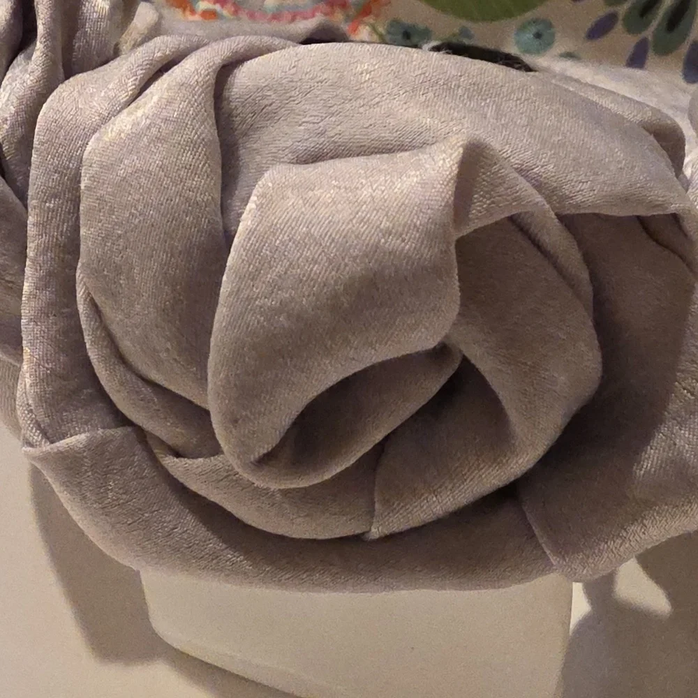 New! Slate Grey Rose headband | NWOT